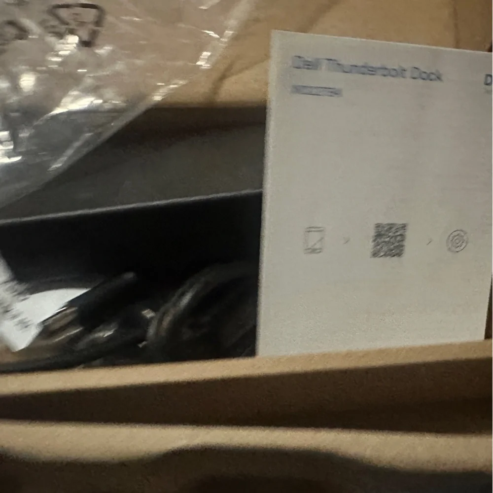Dell Thunderbolt Dock with Black Finish New in Box